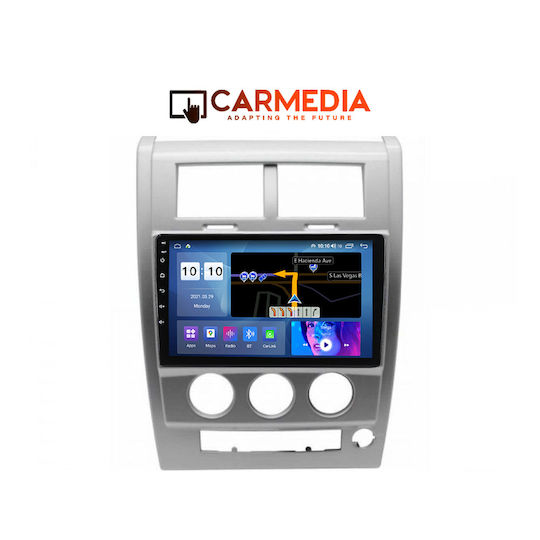 Carmedia Автомобилна Аудио Система за Jeep Cherokee 2008-2014 Bluetooth USB Вграден Wi-Fi GPS Android Auto с Touch Screen 10"