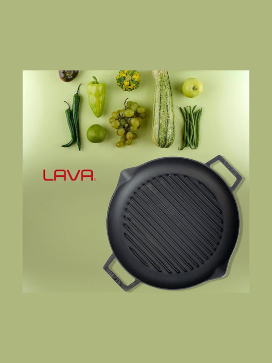 Lava Γκριλιέρα από Μαντέμι με Εμαγιέ Επίστρωση 26cm