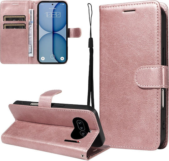 SSCase Wallet Ροζ Χρυσό (Nothing Phone (4a))