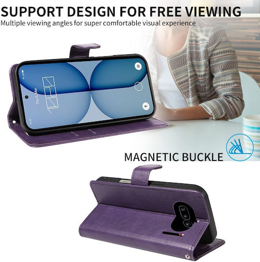 SSCase Wallet Μωβ (Nothing Phone (4a))