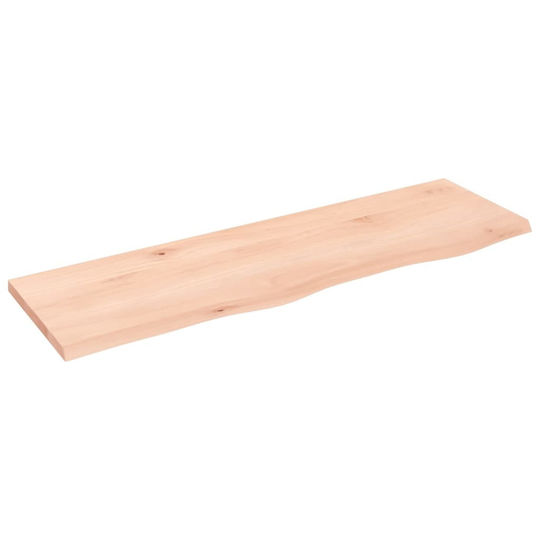 vidaXL Πάγκος χωρίς Νιπτήρα Μ100xΒ30xΥ2cm Καφέ