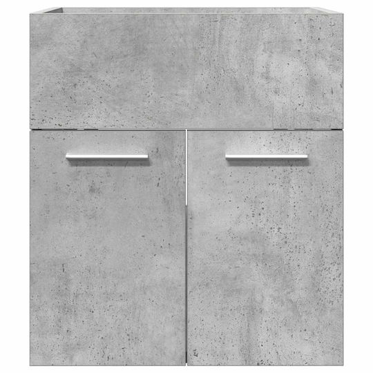 vidaXL Πάγκος χωρίς Νιπτήρα Μ41xΒ38.5xΥ46cm Γκρι