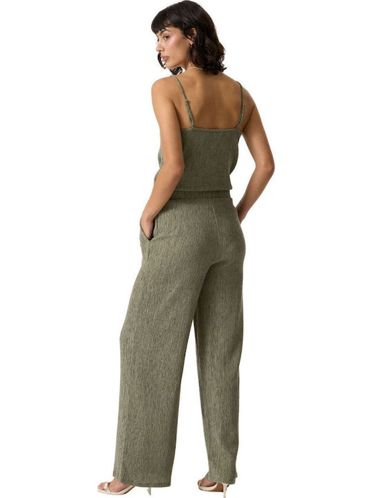 Garcia Women's Fabric Trousers Green