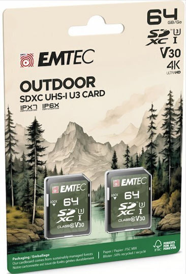 Emtec SDXC 64GB U3