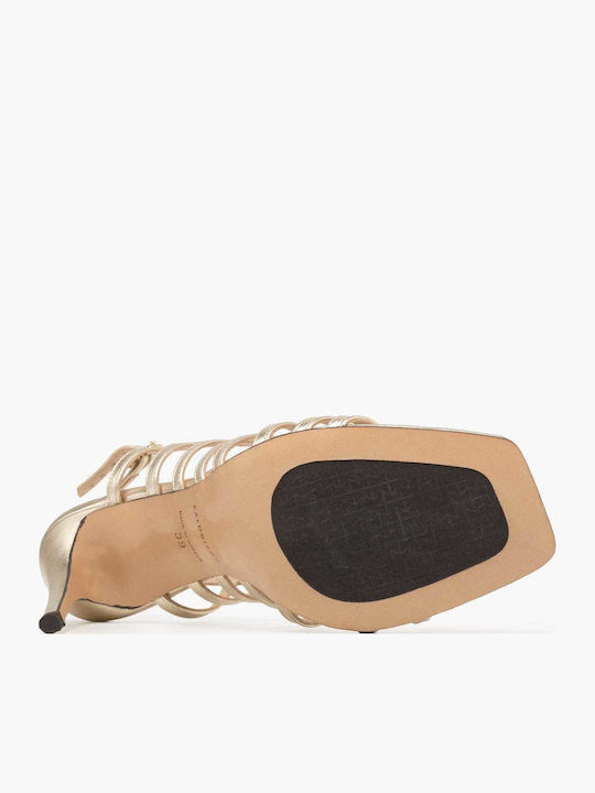 Gold Sandals Pinelopi
