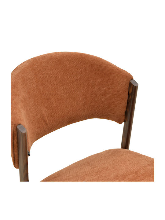 Dolez Dining Room Metal Chair Terracotta 49x58.5x82cm