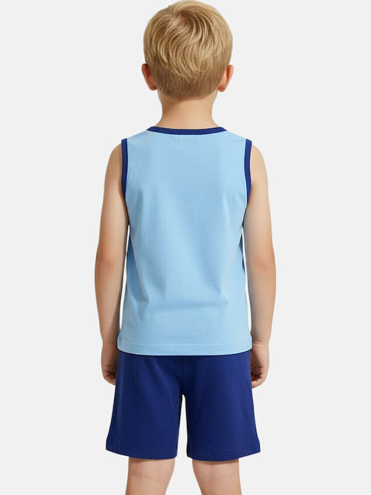 Kids Set with Shorts Summer 2 Pieces Blue Paw Patrol