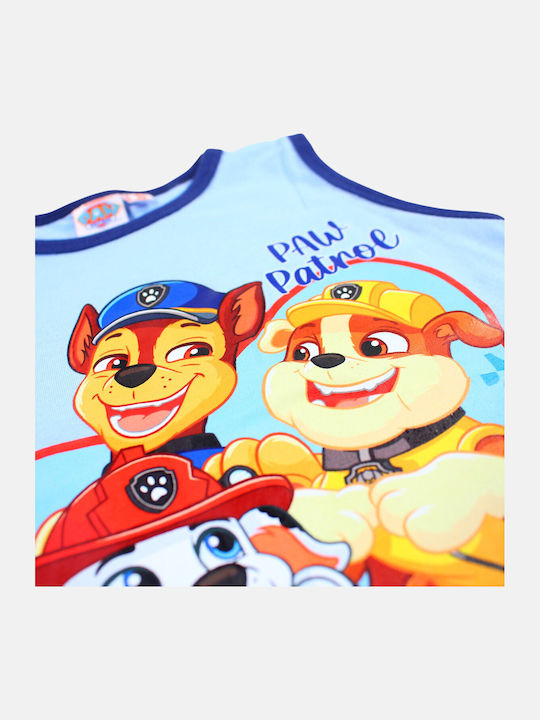 Kids Set with Shorts Summer 2 Pieces Blue Paw Patrol