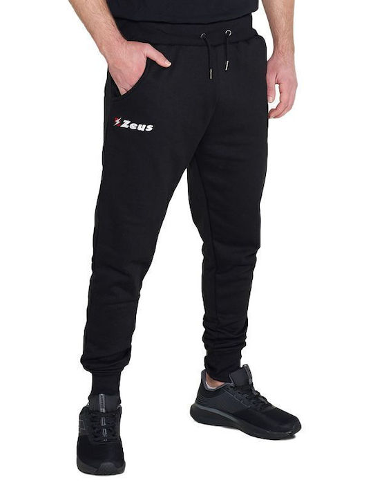 Herren-Sweatpants mit Gummizug Schwarz