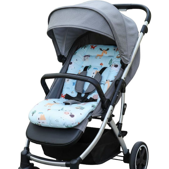 Queen Mother Stroller Mattress Light Blue