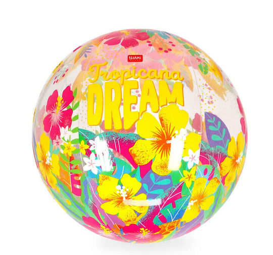 Φούσκωτη Μπάλα Παραλίας Legami Glitter Inflatable Tropicana Dream Bb0014