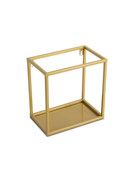 Стенен Златист Рафт 24x15x24см