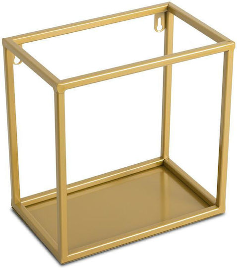 Raft De Perete Auriu 24x15x24cm