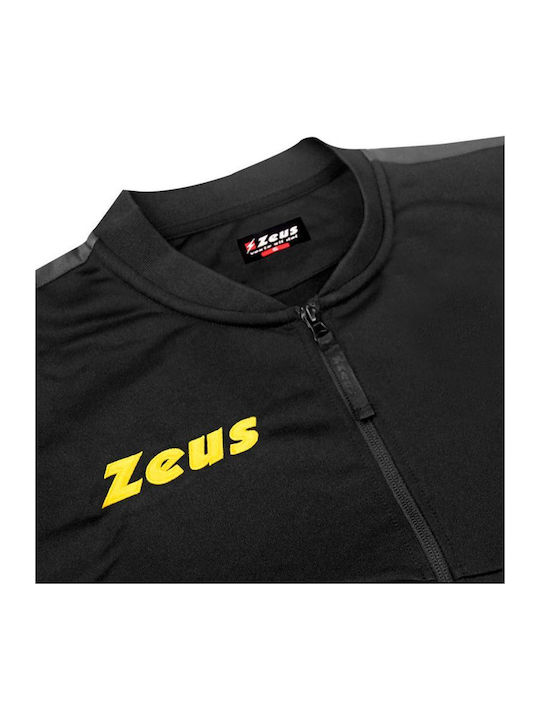 Herren-Sweatpants Glänzend Schwarz/Gelb