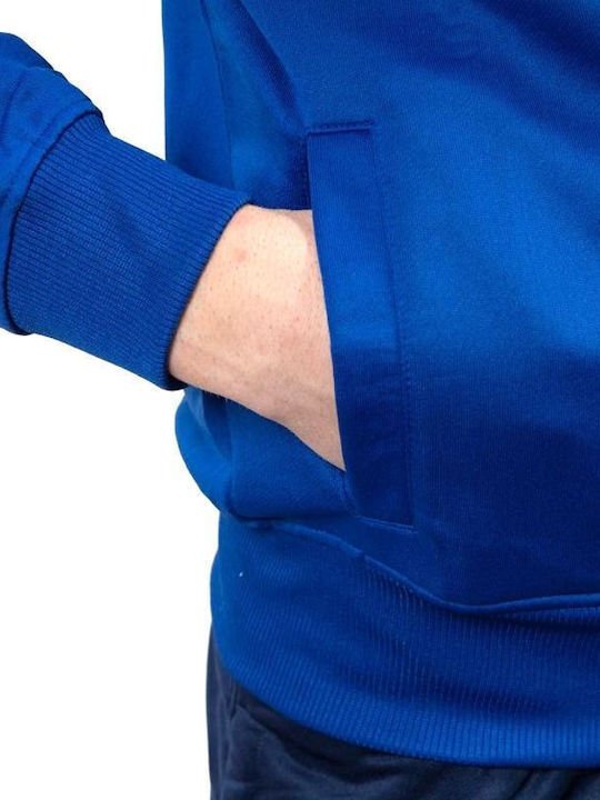 Herren-Sweatpants Set - Jogginganzug mit Gummizug Blau/dunkelblau