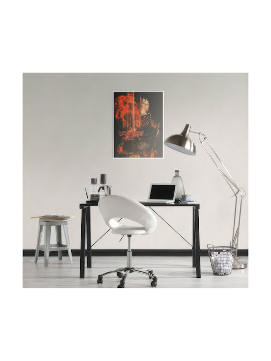 Gaming Poster Dark Souls Iii Gm2365 40cm X 50cm Κορνίζα Φυσικό Ξύλου Μπεζ