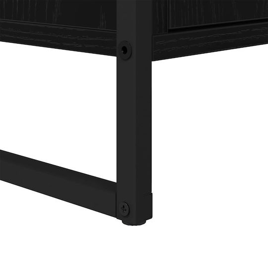 vidaXL Countertop without Sink L90xW30xH60cm Black Beech