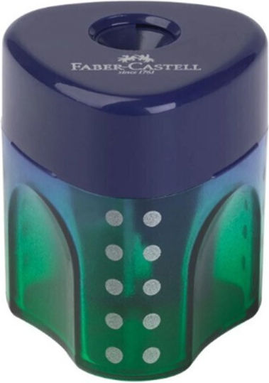 Faber-Castell Grip Auto Mini Plastic Pencil Sharpener (Various Colours) 1 Piece