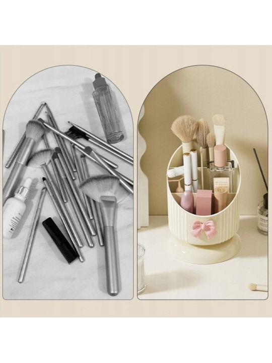 ecarla Kosmetik Organizer mit Trennzeichen Rosa 15,8x11cm