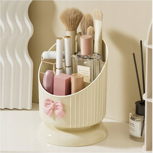 ecarla Kosmetik Organizer mit Trennzeichen Rosa 15,8x11cm