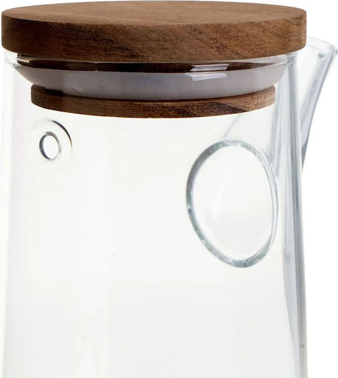 HowHomely Wooden Oil & Vinegar Dispenser Set with Flow 300ml