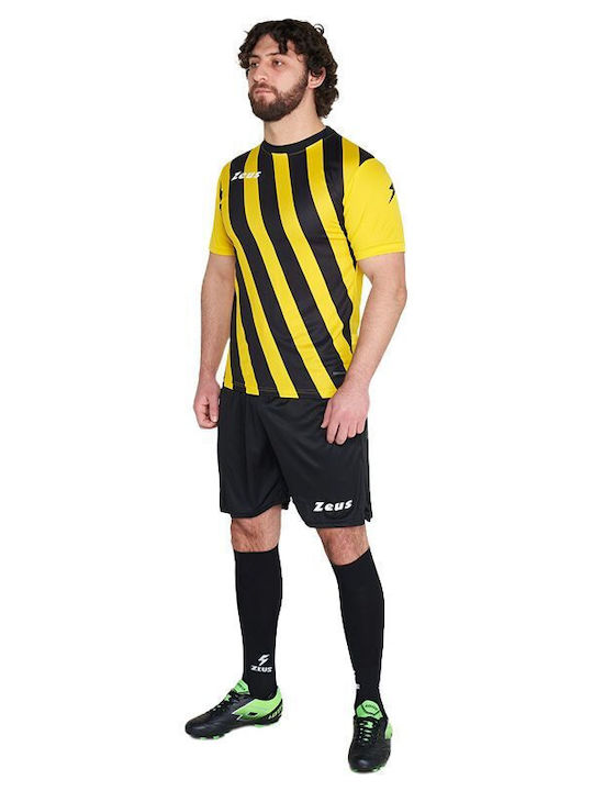 Athletic T-shirt Yellow/Black