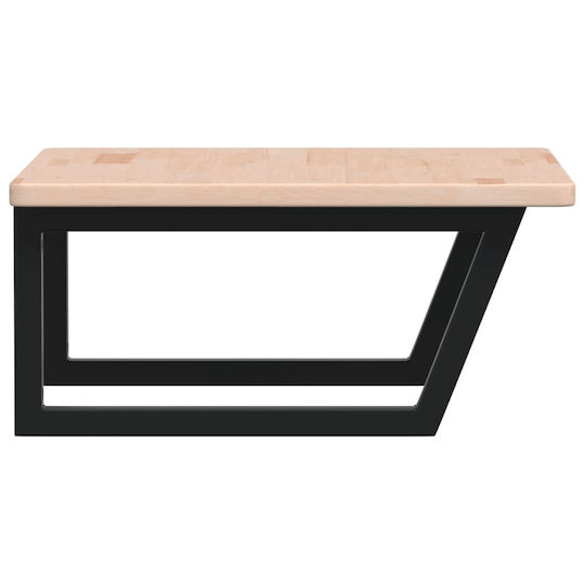 vidaXL Waschtisch ohne Waschbecken L60xB60xH2.5cm Oak