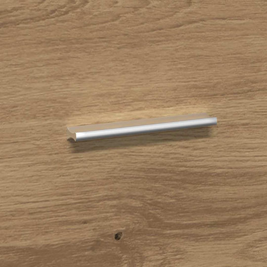 vidaXL Blat cu Lavoar L40xW37xH59cm Walnut