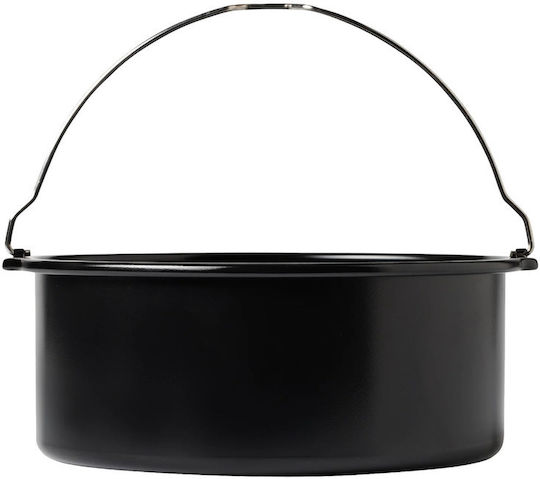 Στρογγυλό Δοχείο Φριτέζας Αέρα Ατσάλι 19 Cm Pyrex