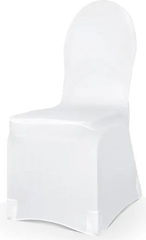 PartyDeco Ελαστικό Κάλυμμα Καρέκλας White PartyDeco Ελαστικό Κάλυμμα Καρέκλας White