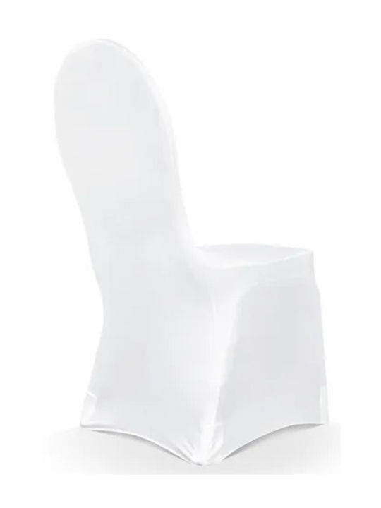 PartyDeco Ελαστικό Κάλυμμα Καρέκλας White