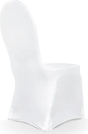 PartyDeco Elastic Chair Cover White