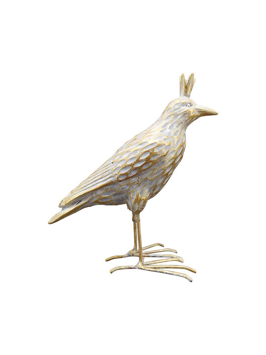 Exner Figurină Decorativă Pasăre Din Polirosină 11.5cm