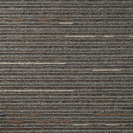 vidaXL Set Plastic Floor with 4 Tiles L50xW50cm Brown
