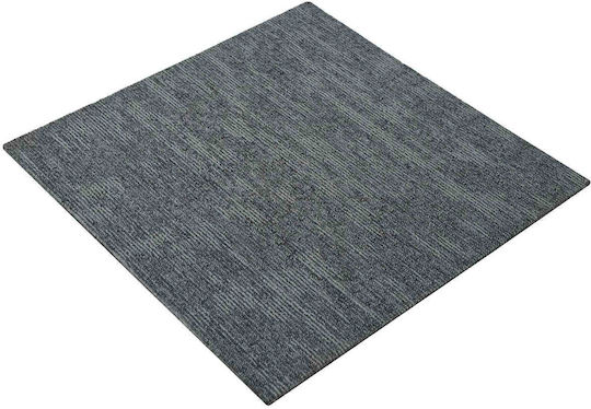 vidaXL Set Plastikböden mit 4 Fliesen M50xP50cm Grau