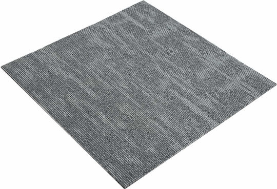 vidaXL Set Plastikböden mit 4 Fliesen M50xP50cm Grau