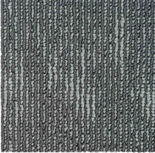 vidaXL Set Plastic Floor with 20 Tiles L50xW50cm Gray