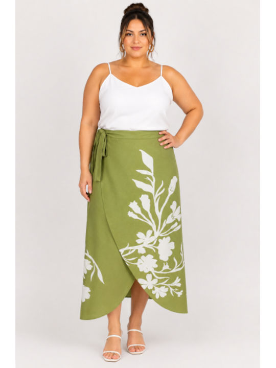 Maxi Skirt Green SH-17713-26SK-GREEN