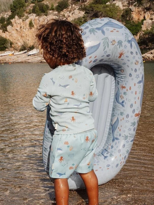 Little Dutch Little Kids Swim Shorts Green