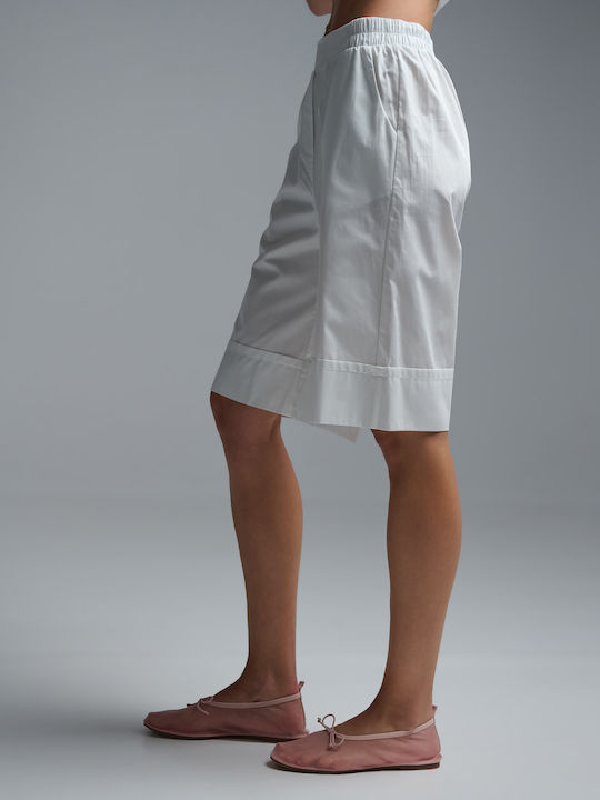 Women's Bermuda White