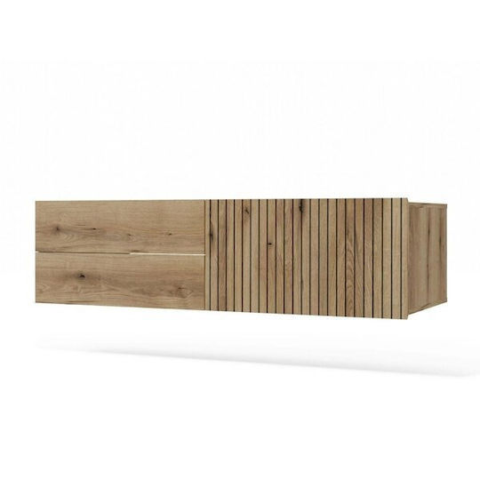 Epipla1.gr Шкаф без Мивка Д140xШ38xВ53см Oaks