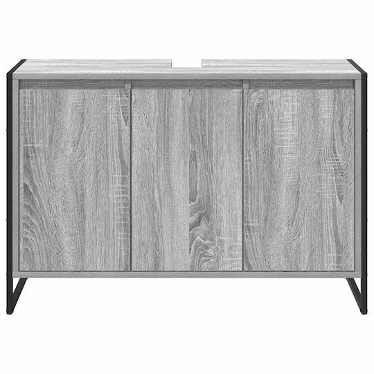 vidaXL Waschtisch ohne Waschbecken L90xB30xH60cm Sonoma