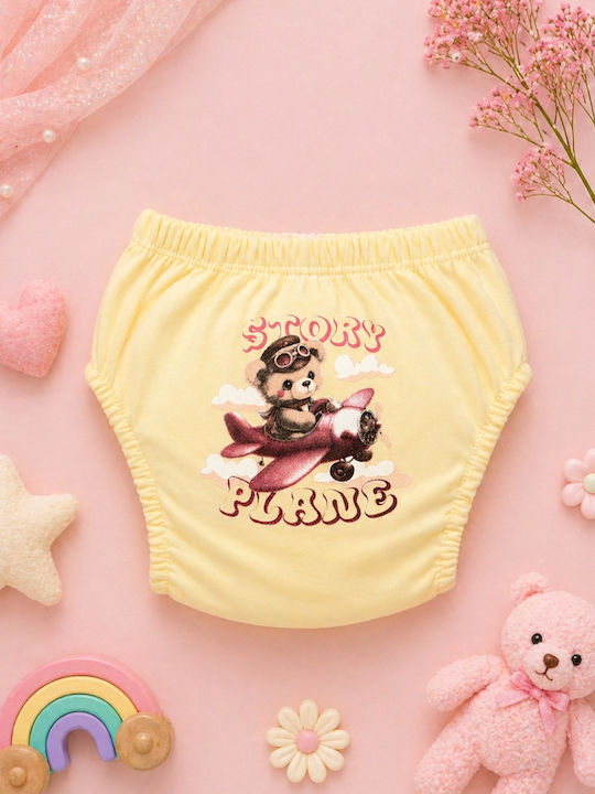 Poopes Poopes Kinderunterwäsche Töpfchentraining-Hosen Mehrfarbig 3 Stück