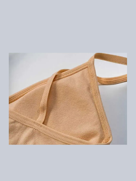 Online Set Kids Training Bras Beige