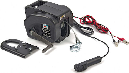 HBM Machines Electrocar Sistem de Remorcare 4x4 12V cu Capacitate de Încărcare 900kg
