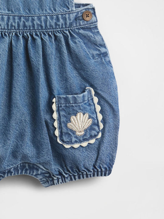 Детски Гащеризон Деним Medium Wash