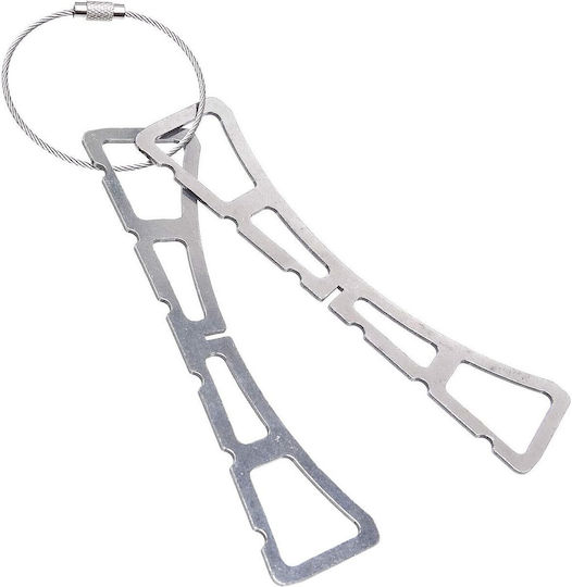 Suport Abur Alista Home Inox 12 X 3 Cm Argintiu