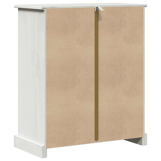 vidaXL Πάγκος χωρίς Νιπτήρα Μ68xΒ34xΥ80cm Λευκό