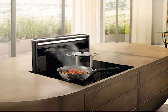 Miele DAD 6880 Levantar Ambient Abzugshaube Mechanismus der Absorption 80cm Schwarz obsidian