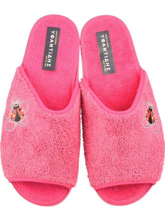 Terry Winter Women's Fuchsia Slippers